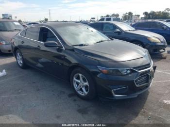  Salvage Chevrolet Malibu