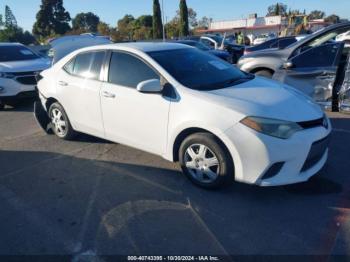  Salvage Toyota Corolla