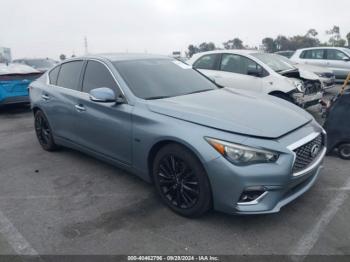  Salvage INFINITI Q50