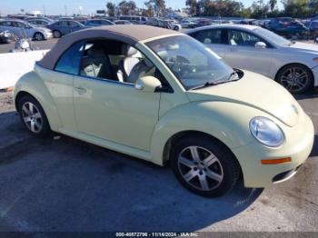  Salvage Volkswagen Beetle