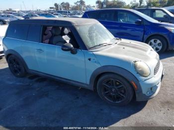  Salvage MINI Cooper S Clubman