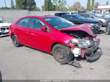  Salvage Toyota Corolla