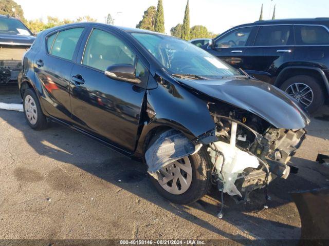  Salvage Toyota Prius c