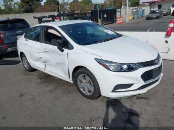  Salvage Chevrolet Cruze