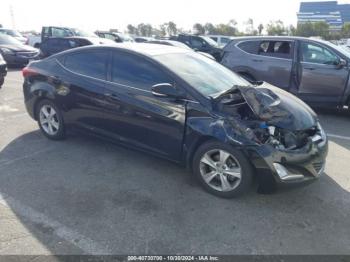  Salvage Hyundai ELANTRA