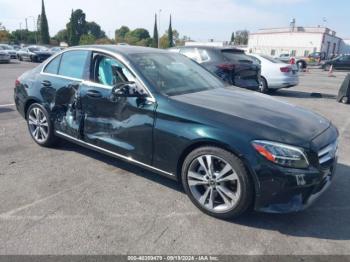  Salvage Mercedes-Benz C-Class