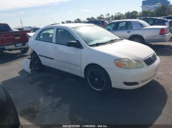  Salvage Toyota Corolla