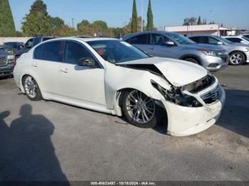  Salvage INFINITI G35