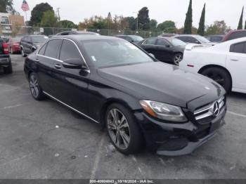  Salvage Mercedes-Benz C-Class