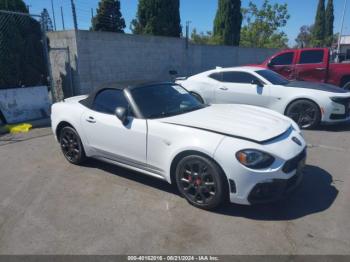  Salvage FIAT 124 Spider