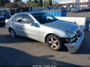  Salvage Mercedes-Benz C-Class