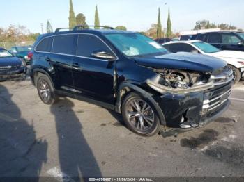  Salvage Toyota Highlander