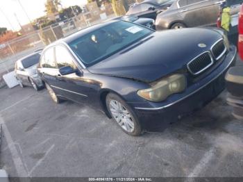  Salvage BMW 7 Series