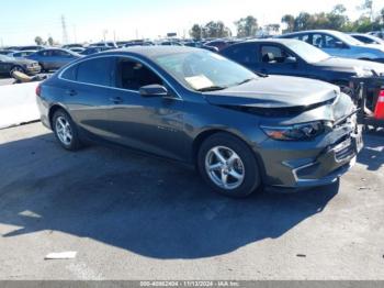  Salvage Chevrolet Malibu