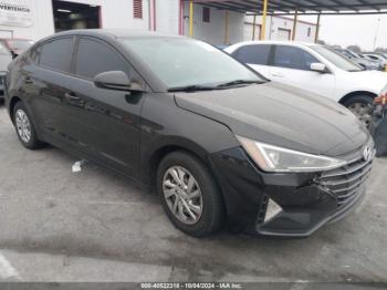  Salvage Hyundai ELANTRA