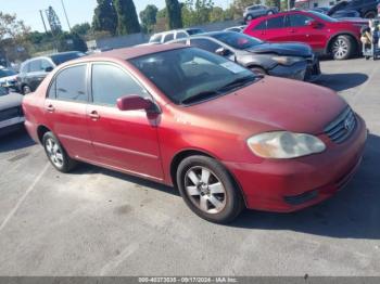  Salvage Toyota Corolla