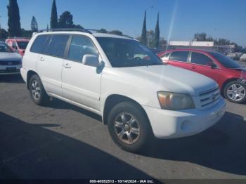  Salvage Toyota Highlander