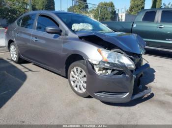  Salvage Nissan Sentra