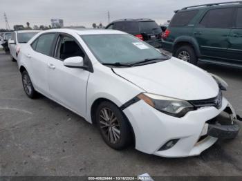  Salvage Toyota Corolla