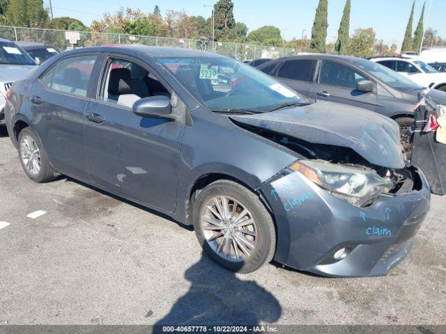  Salvage Toyota Corolla