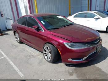  Salvage Chrysler 200