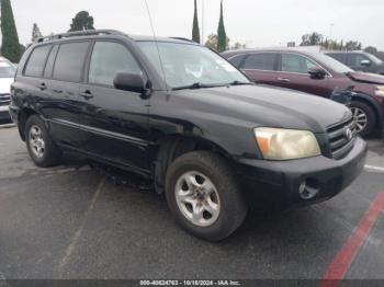  Salvage Toyota Highlander