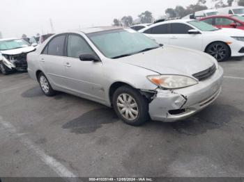  Salvage Toyota Camry