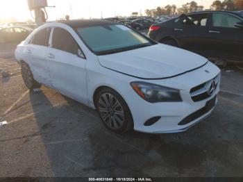  Salvage Mercedes-Benz Cla-class