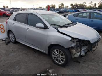  Salvage Toyota Matrix