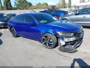  Salvage Honda Accord