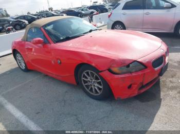  Salvage BMW Z Series