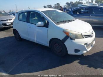  Salvage Toyota Yaris