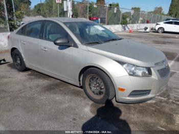  Salvage Chevrolet Cruze