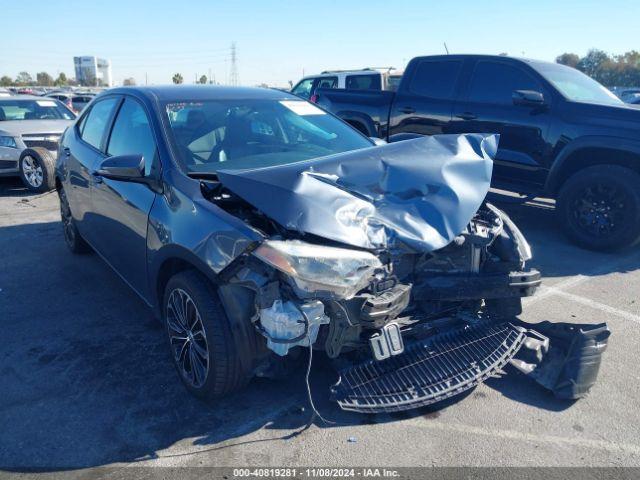  Salvage Toyota Corolla