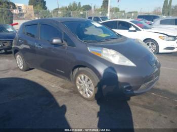  Salvage Nissan LEAF