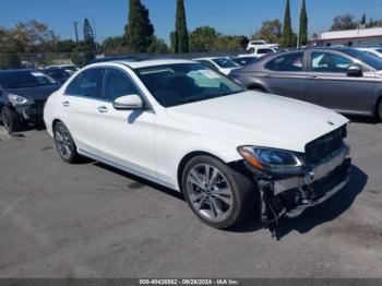  Salvage Mercedes-Benz C-Class