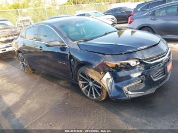  Salvage Chevrolet Malibu