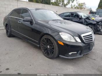  Salvage Mercedes-Benz E-Class