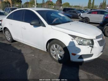  Salvage Chevrolet Cruze