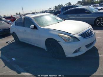  Salvage INFINITI G37