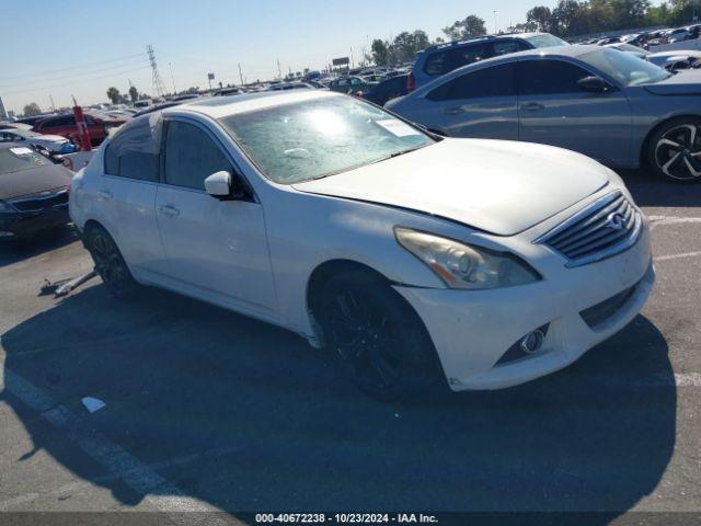  Salvage INFINITI G37