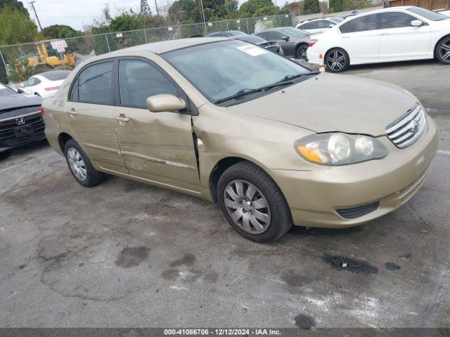  Salvage Toyota Corolla