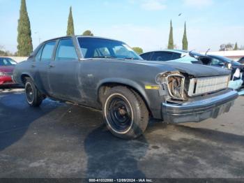  Salvage Chevrolet Nova