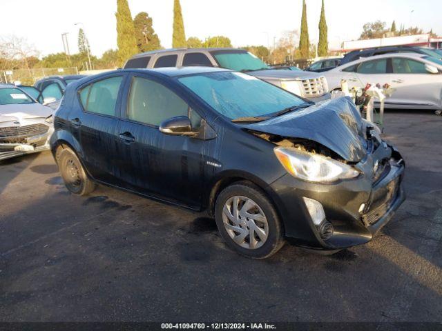  Salvage Toyota Prius c