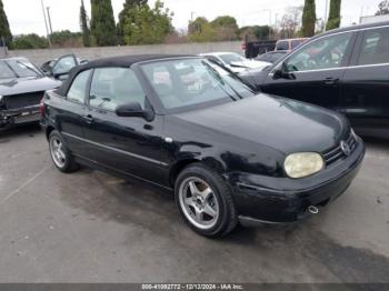  Salvage Volkswagen Cabrio