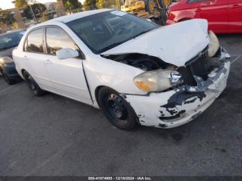  Salvage Toyota Corolla