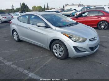  Salvage Hyundai ELANTRA