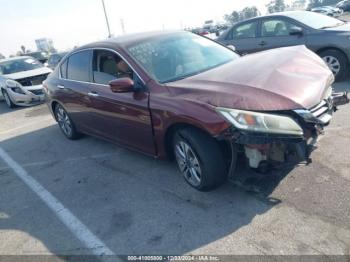  Salvage Honda Accord