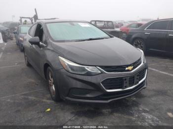  Salvage Chevrolet Cruze