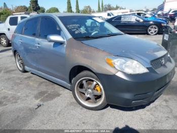  Salvage Toyota Matrix